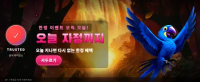 행운의 날개를 펼쳐보세요